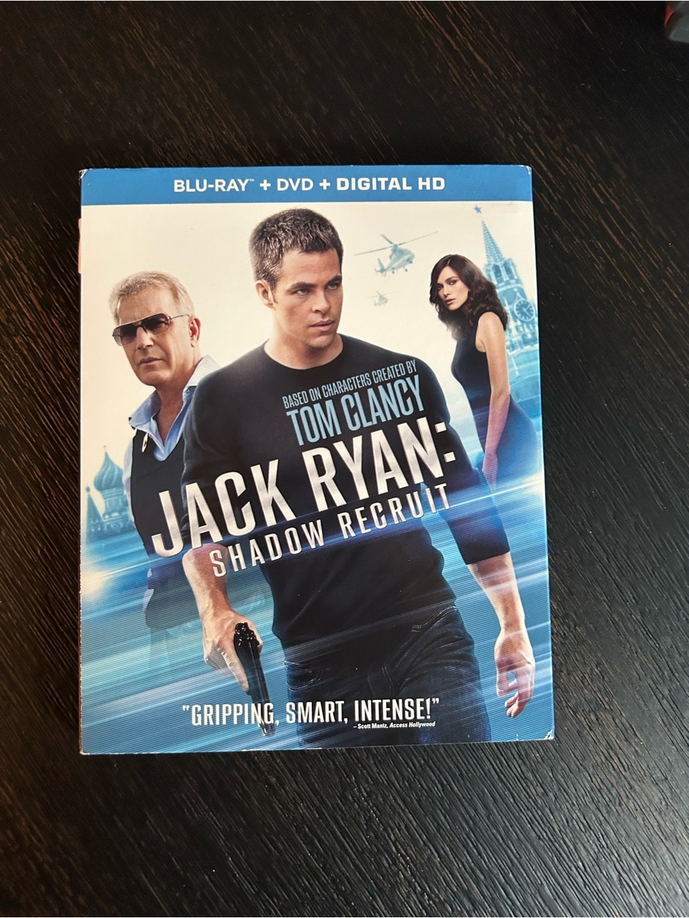 Jack Ryan: Shadow Recruit Blu-ray DVD Tom Clancy